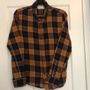 Retrofit Orange and Black Flannel
